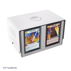 Gamegenic Star Wars: Unlimited Double Deck Pod - White/Black